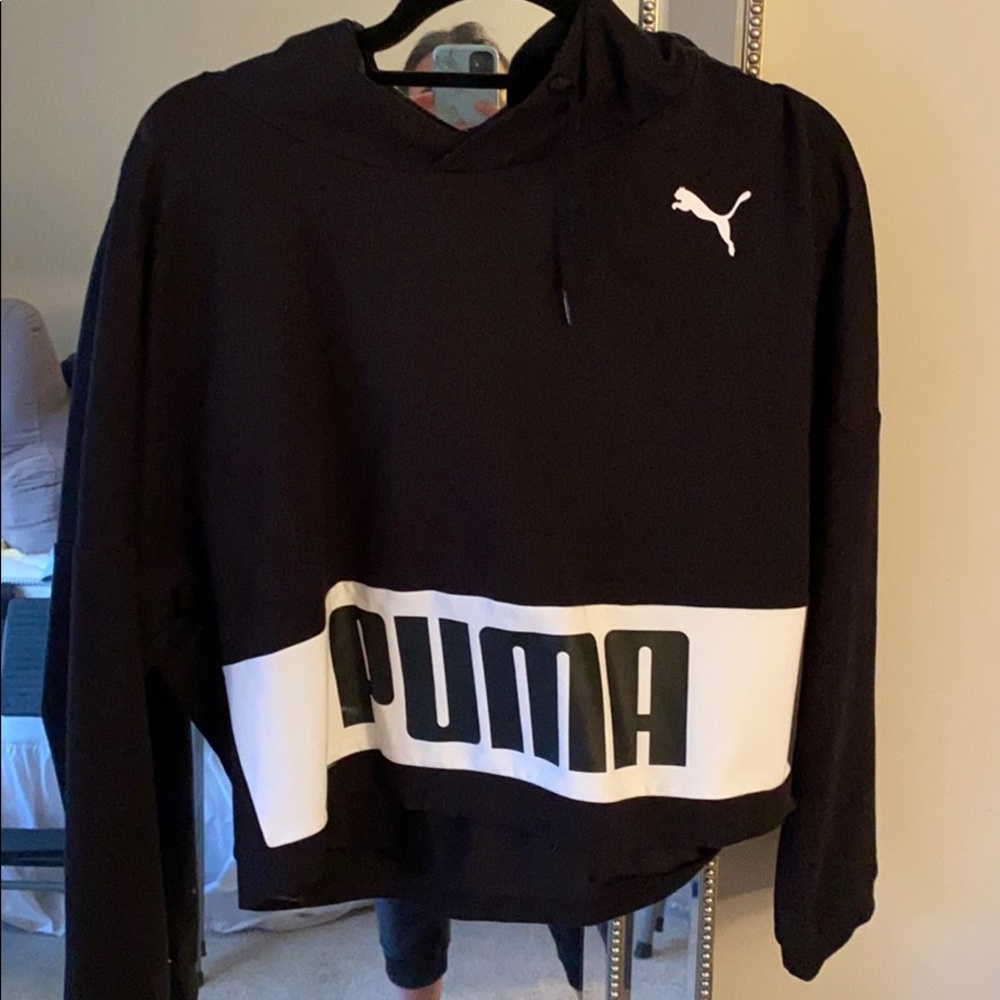 Puma cropped sweatshirt